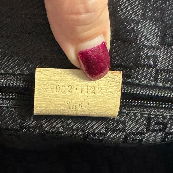 Gucci Vintage Leather Tote Bag Beige - Picture 9 of 12